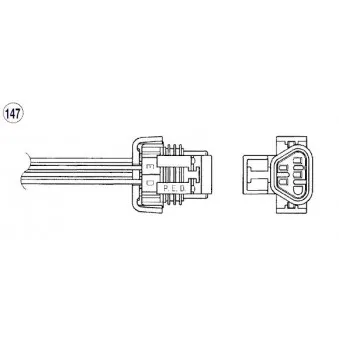 Sonde lambda NGK 93829