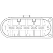 Débitmètre de masse d'air NGK 95299 - Visuel 2