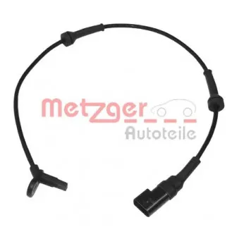 Capteur, vitesse de roue METZGER 0900024