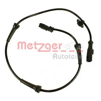 Capteur, vitesse de roue METZGER 0900692