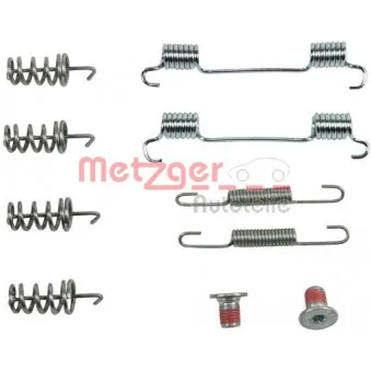 Kit d'accessoires, mâchoires de frein de stationnement METZGER 105-0874