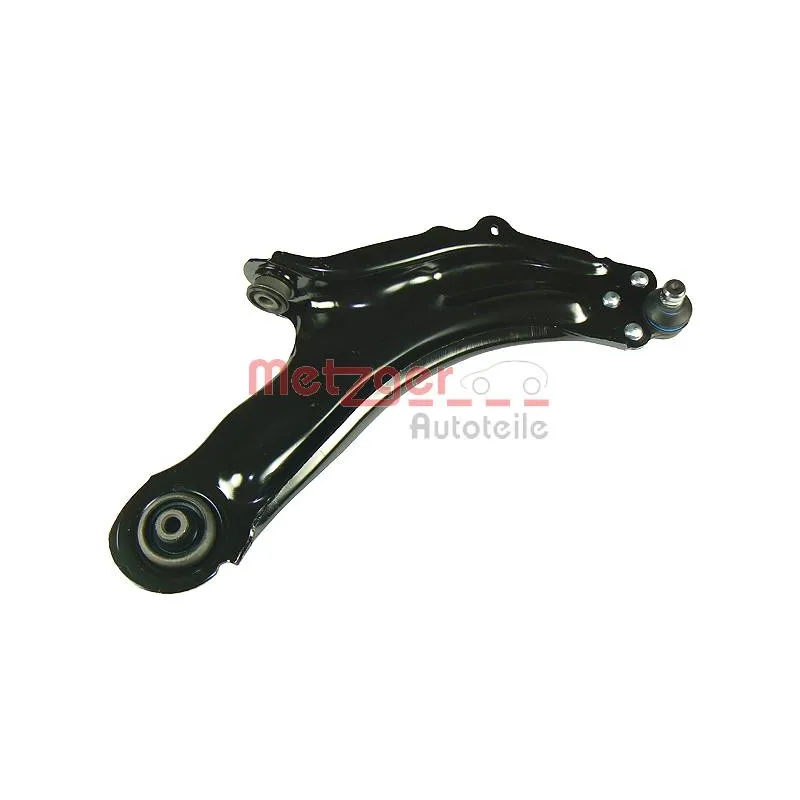 Bras de liaison, suspension de roue avant droit METZGER 58070402