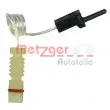 Contact d'avertissement, usure des plaquettes de frein METZGER WK 17-090 - Visuel 1