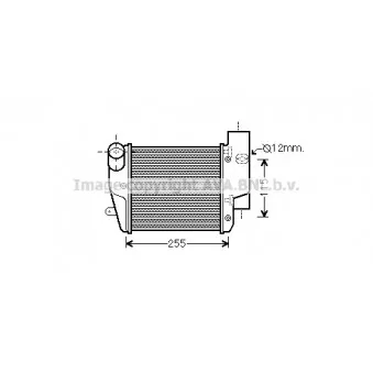 Intercooler, échangeur AVA QUALITY COOLING AI4302