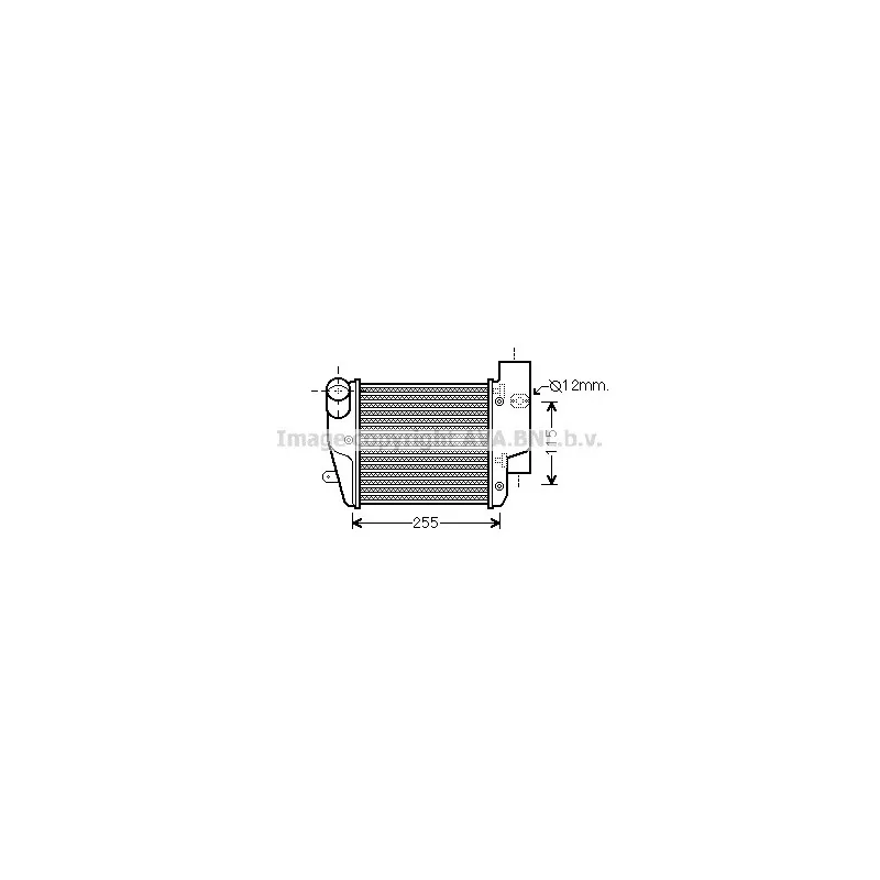 Intercooler, échangeur AVA QUALITY COOLING AI4302