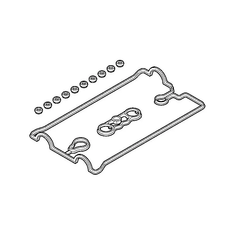 Jeu de joints d'étanchéité, couvercle de culasse ELRING 658.180