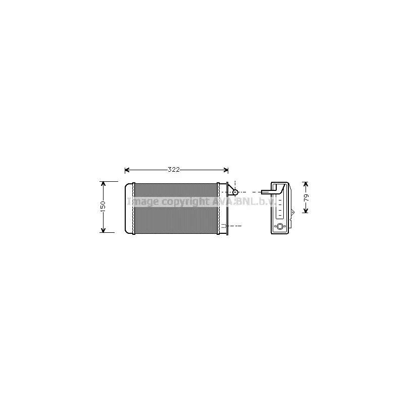 Système de chauffage AVA QUALITY COOLING AL6037