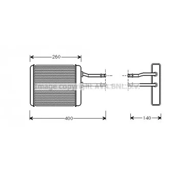 Système de chauffage AVA QUALITY COOLING AL6072