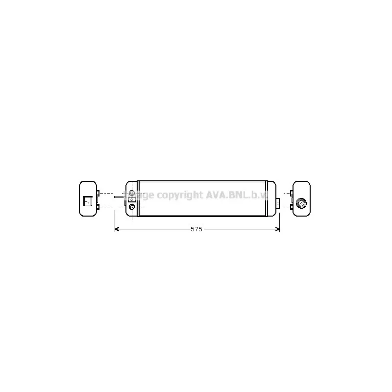 Radiateur d'huile AVA QUALITY COOLING BW3178