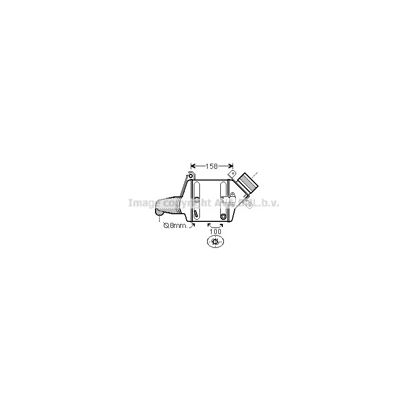 Intercooler, échangeur AVA QUALITY COOLING BW4381