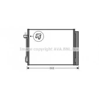 Condenseur, climatisation AVA QUALITY COOLING BW5377D