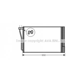 Condenseur, climatisation AVA QUALITY COOLING BW5490D