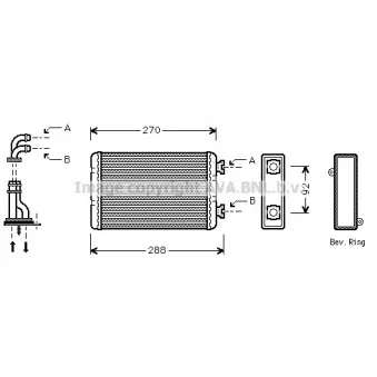 Système de chauffage AVA QUALITY COOLING BW6173