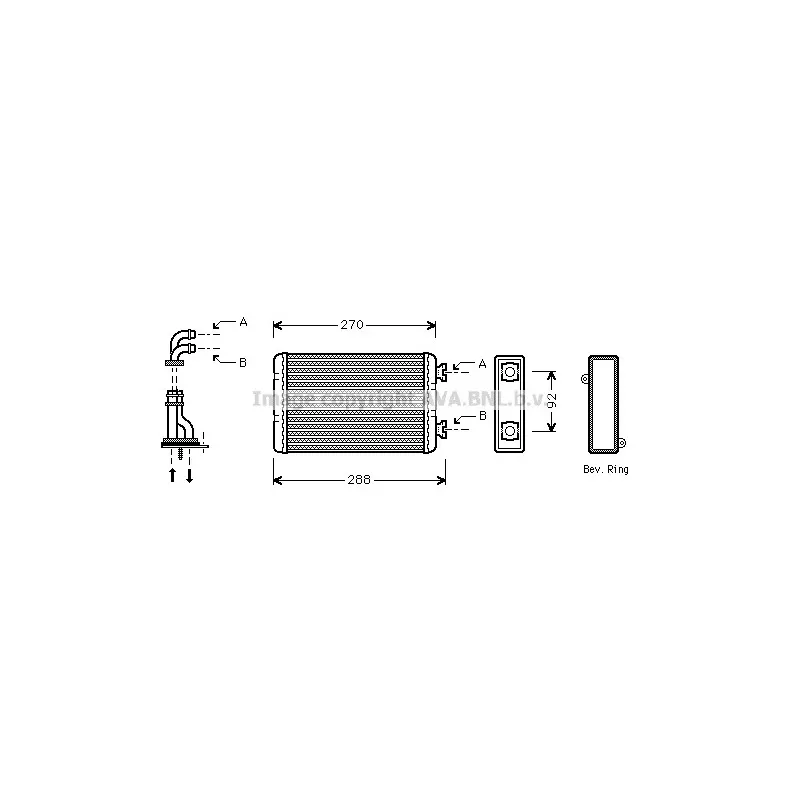 Système de chauffage AVA QUALITY COOLING BW6173