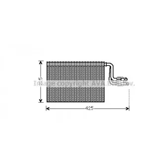 Evaporateur climatisation AVA QUALITY COOLING