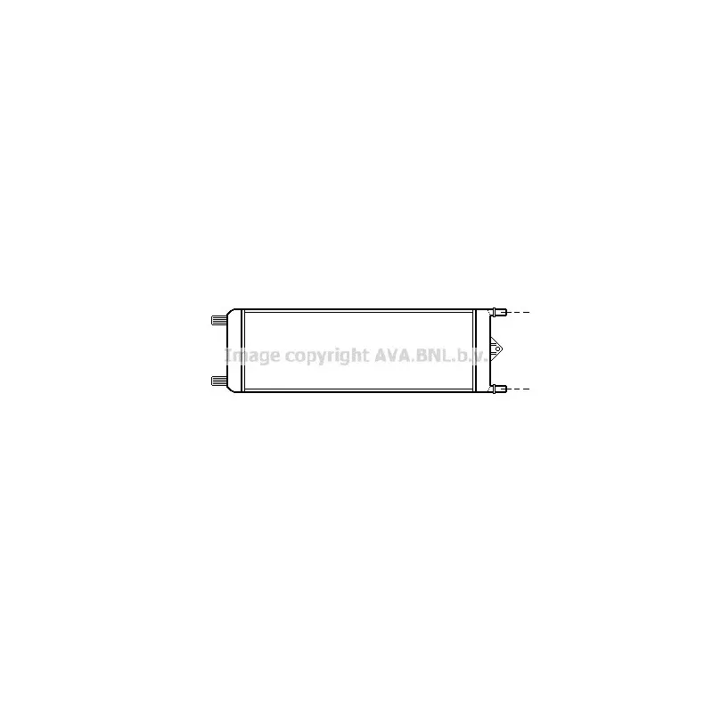 Radiateur, refroidissement du moteur AVA QUALITY COOLING CN2075