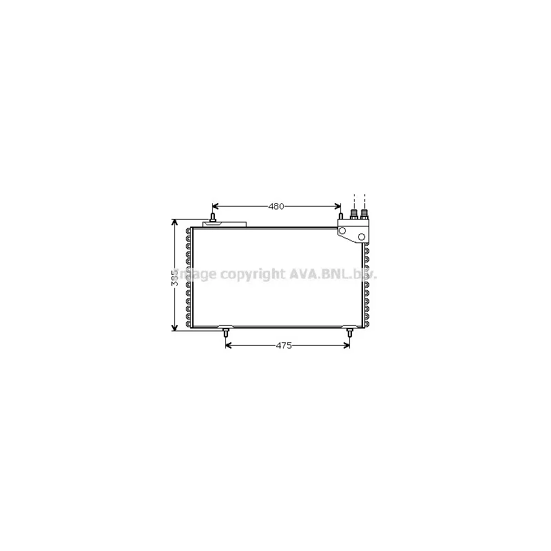 Condenseur, climatisation AVA QUALITY COOLING CN5094