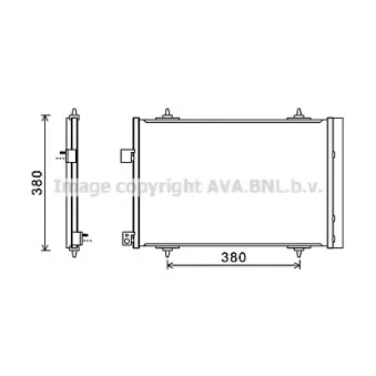 Condenseur, climatisation AVA QUALITY COOLING CN5274D