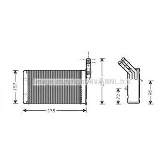 Système de chauffage AVA QUALITY COOLING CN6150