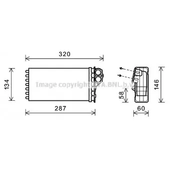 Système de chauffage AVA QUALITY COOLING CN6279