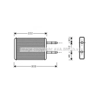 Système de chauffage AVA QUALITY COOLING FD6353