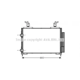 Condenseur, climatisation AVA QUALITY COOLING HD5217D