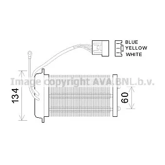 Système de chauffage AVA QUALITY COOLING HY6234