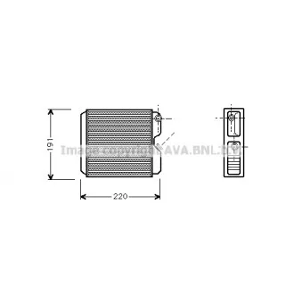 Système de chauffage AVA QUALITY COOLING OL6243