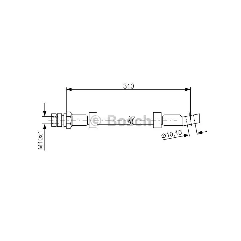 Flexible de frein BOSCH 1 987 476 464