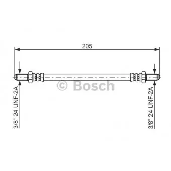 Flexible de frein BOSCH