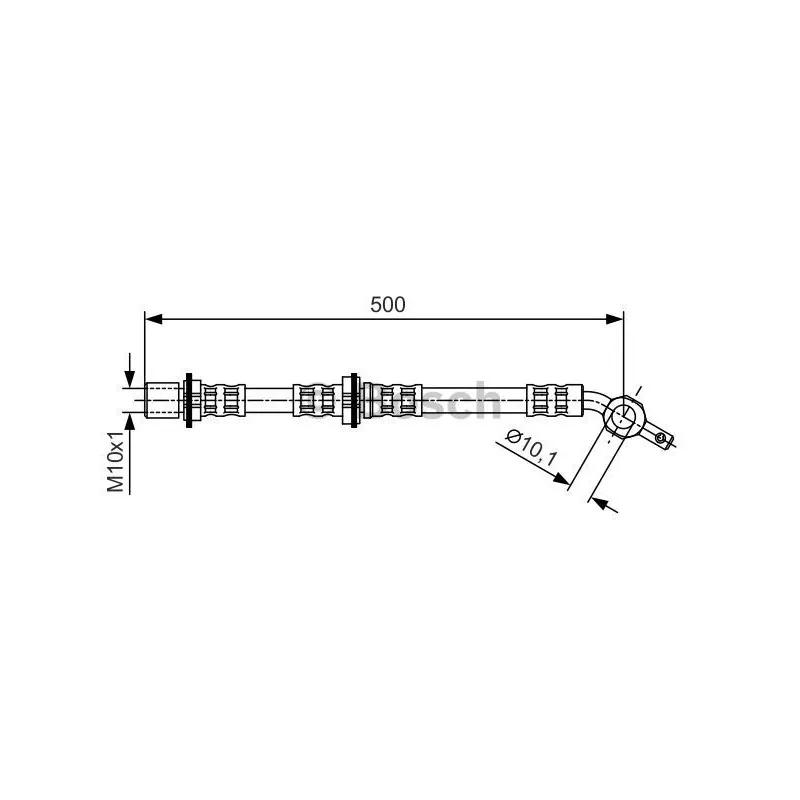 Flexible de frein BOSCH 1 987 476 723