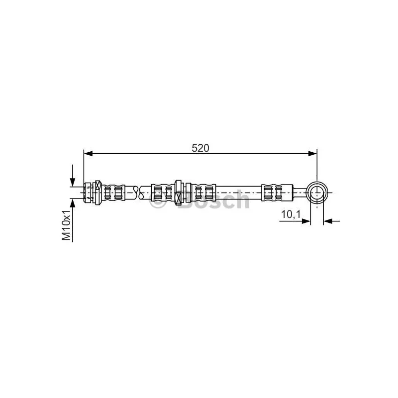 Flexible de frein BOSCH 1 987 476 767