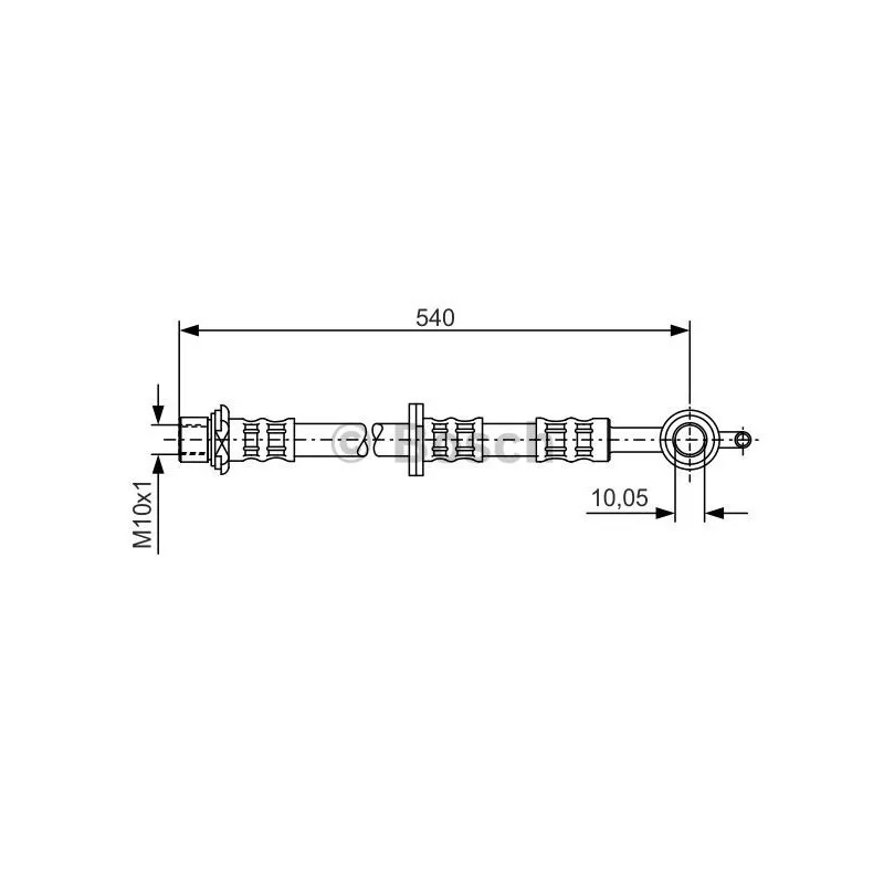 Flexible de frein BOSCH 1 987 476 833