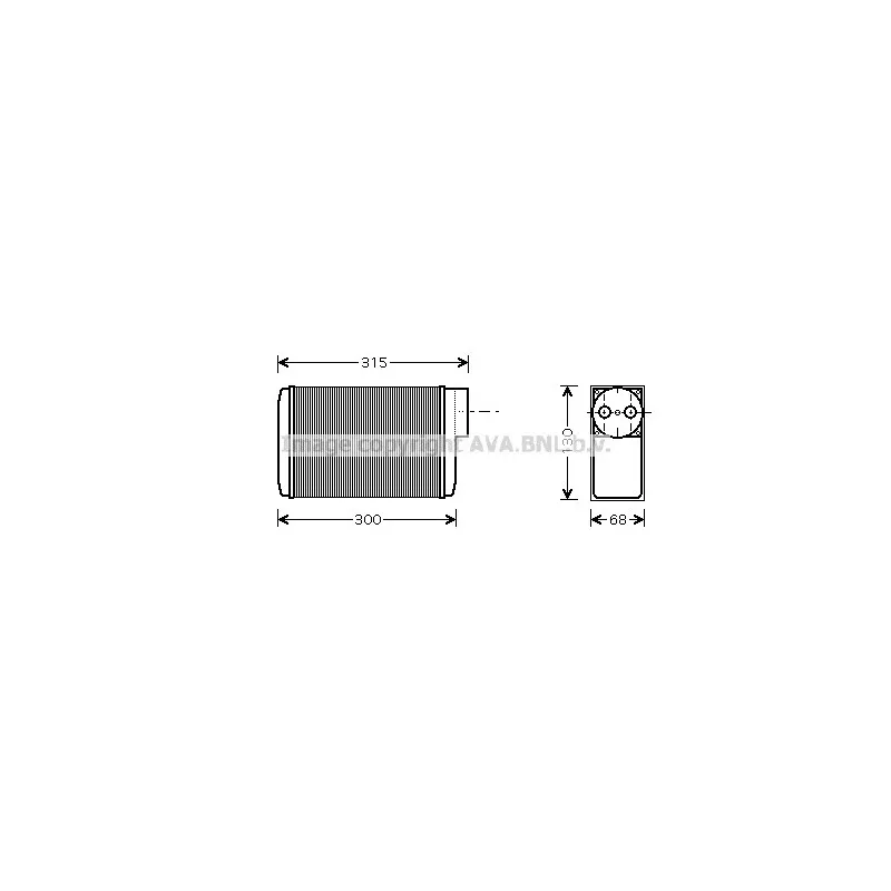 Système de chauffage AVA QUALITY COOLING SA6017