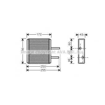 Système de chauffage AVA QUALITY COOLING SZ6080