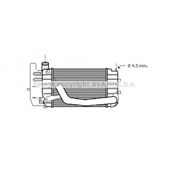 Intercooler, échangeur AVA QUALITY COOLING