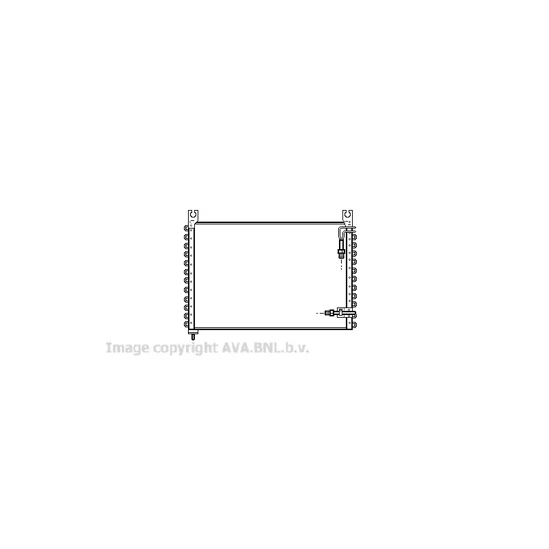 Condenseur, climatisation AVA QUALITY COOLING VO5112