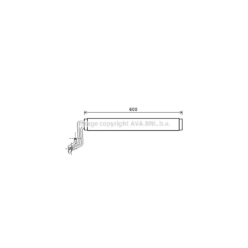 Radiateur d'huile, direction AVA QUALITY COOLING VW3308