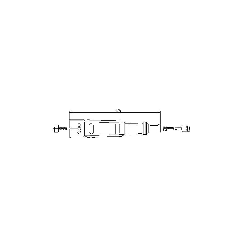 Fiche, bougie d'allumage BREMI 13202/1