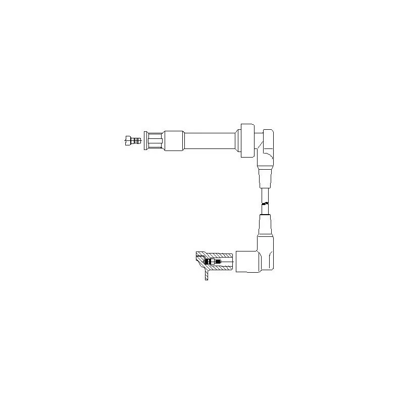Câble d'allumage BREMI 135/85