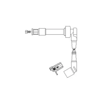 Câble d'allumage BREMI 176S102