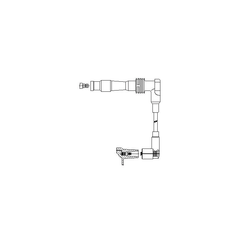 Câble d'allumage BREMI 180/30