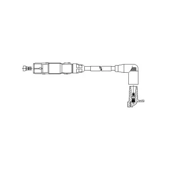 Câble d'allumage BREMI 190E86