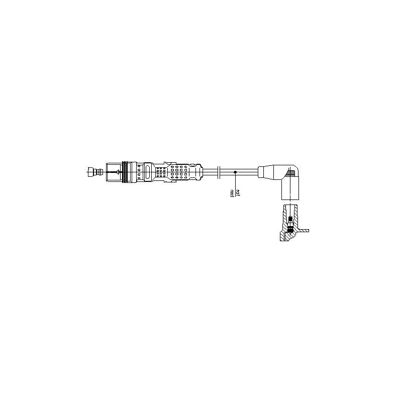 Câble d'allumage BREMI 1A01/77