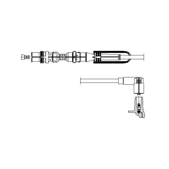 Câble d'allumage BREMI 1A10/100