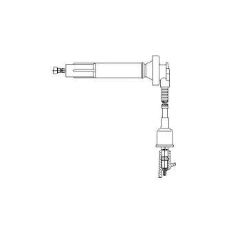 Câble d'allumage BREMI 3A60E46