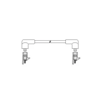 Câble d'allumage BREMI 446/45