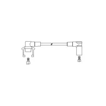 Câble d'allumage BREMI 638/90