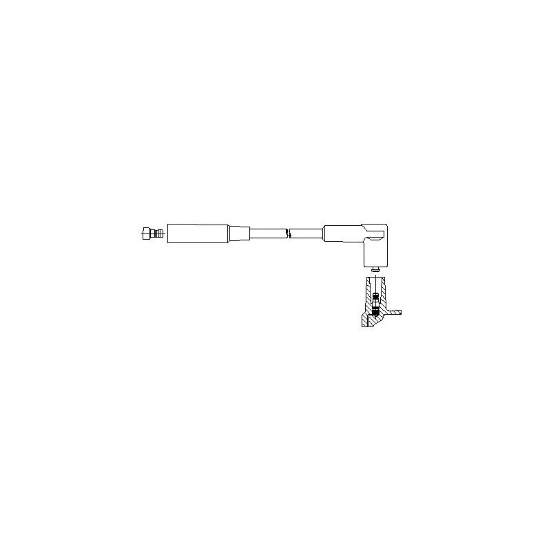 Câble d'allumage BREMI 6A40/46