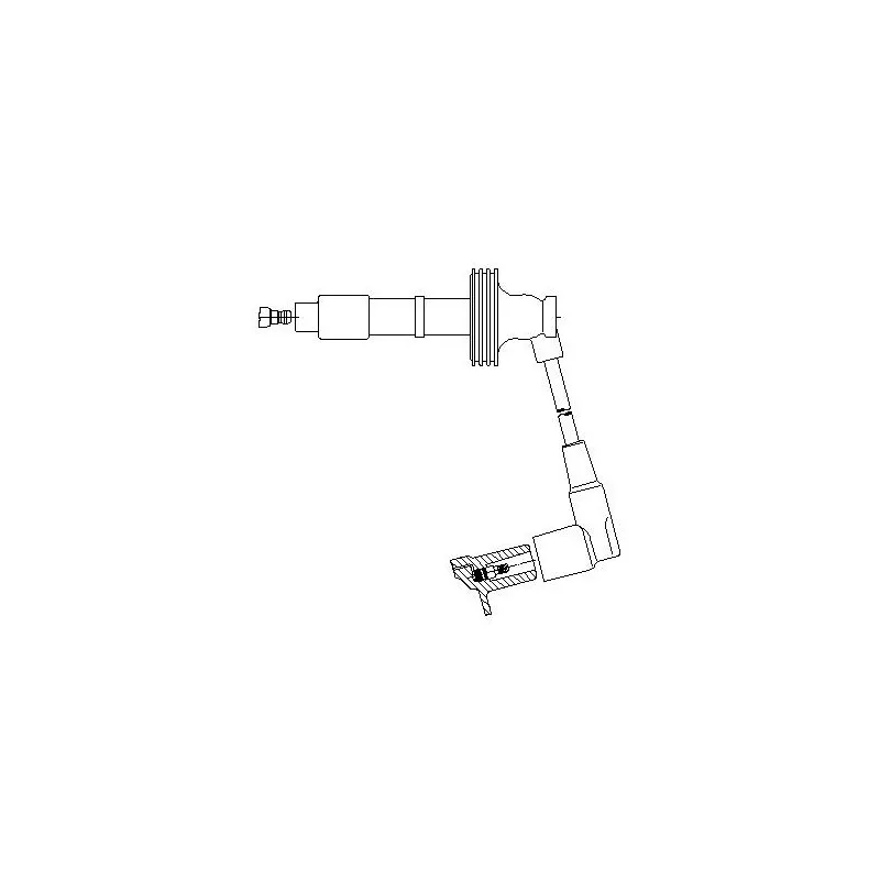 Câble d'allumage BREMI 6A77/42